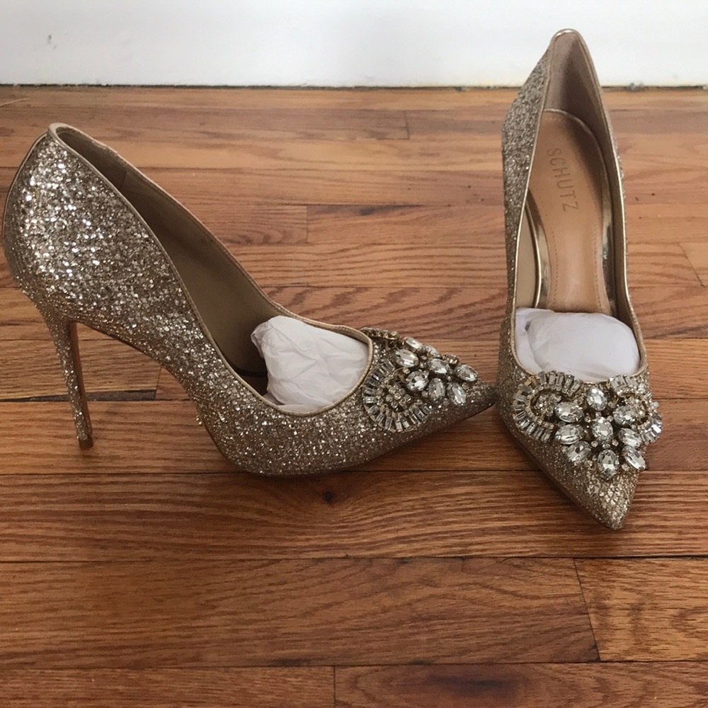 Schutz Crystal Pumps - Picture 2 of 4
